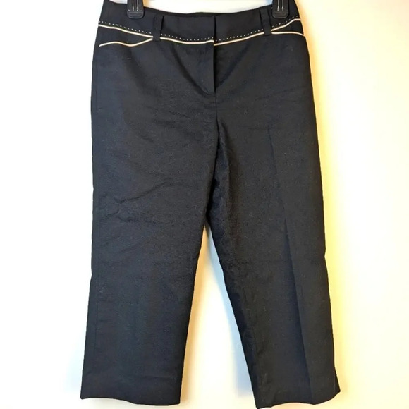 Ann Taylor Signature Fit Cropped Pants - 4P - Picture 1 of 4